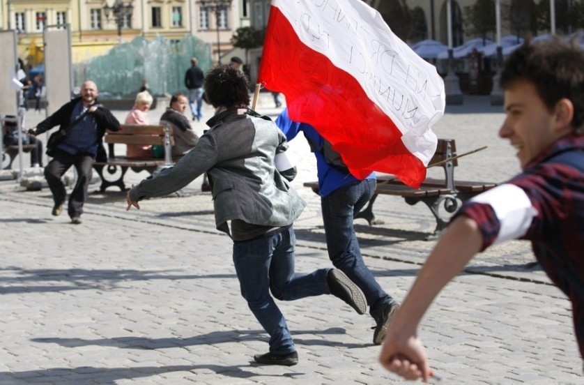 Wrocław: Zabawa w komunizm na rynku