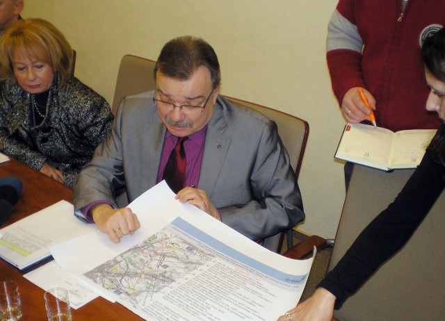 Wiceprezydent Henryk Słomka-Narożański ma nadzieję przekonać GDDKiA do racji Tarnowa