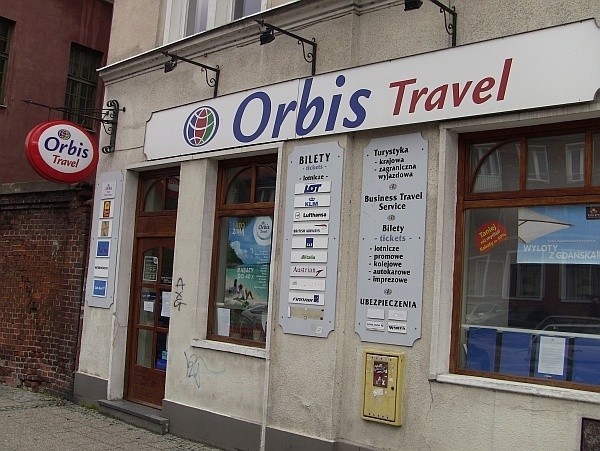 Gdańsk: Zamknięte biuro Orbis Travel (ZDJĘCIA)