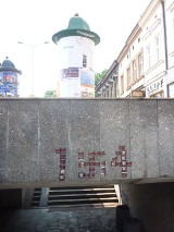 Faszystowski znak na Dębnikach