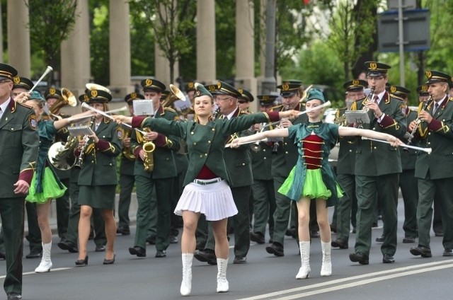 Obchody rocznicy Czerwca '56 na placu Adama Mickiewicza.