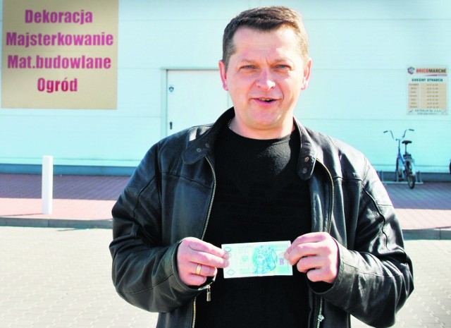 Jacek Filipek z Libiąża odszedł od kasy z kwitkiem, bo nie miał drobnych, a tylko 50 złotych