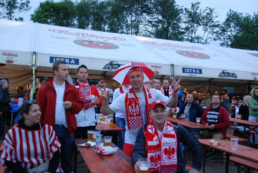 Euro 2012: Polska - Rosja w strefie kibica w Będzinie [ZDJĘCIA]