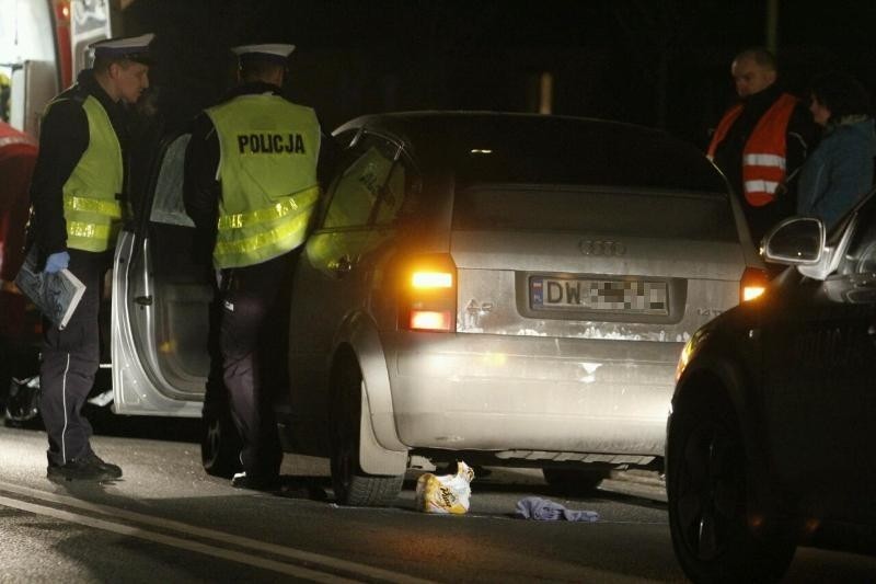 Wrocław: Wypadek na Maślicach. Pieszy nie żyje