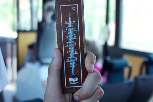 Jak sprawdziliśmy w piątek, w niektórych tarnowskich autobusach temperatura sięgała 37 stopni Celsjusza