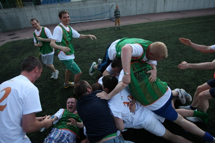 W Gdyni grały drużyny kibiców. Wygrali Irlandczycy [ZDJĘCIA]
