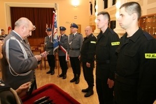 Ślubowanie nowych policjantów w Lublinie
