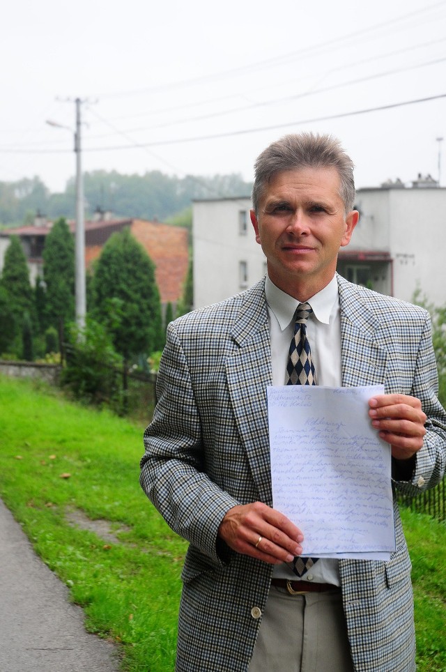 Jarosław Ciuła do ZIKiT wysłał podpisy wraz z petycją