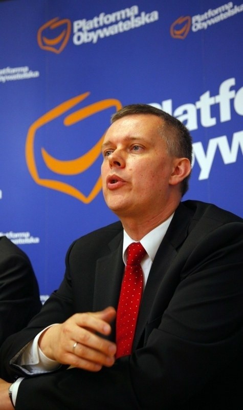Minister obrony narodowej Tomasz Siemioniak w Poznaniu.