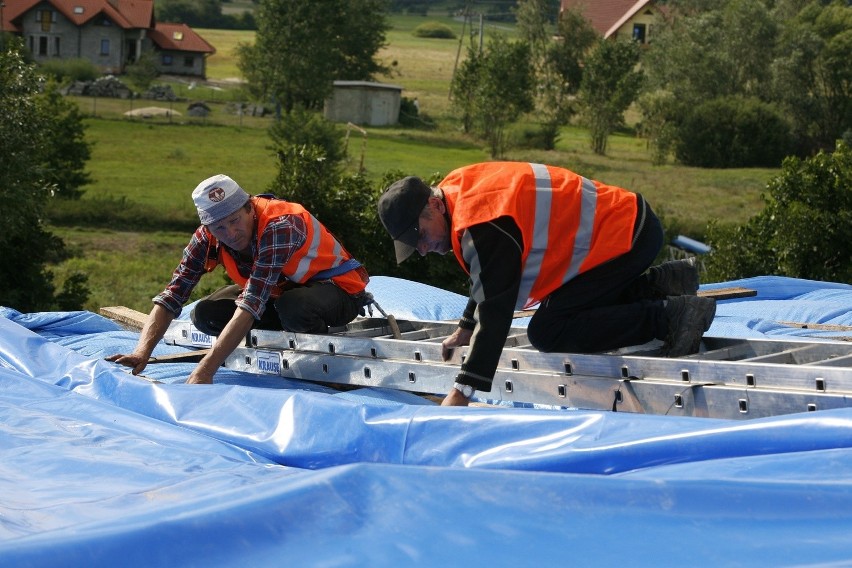 Żarnowiec: Zobacz, jak wygląda krajobraz po nawałnicy [ZDJĘCIA]