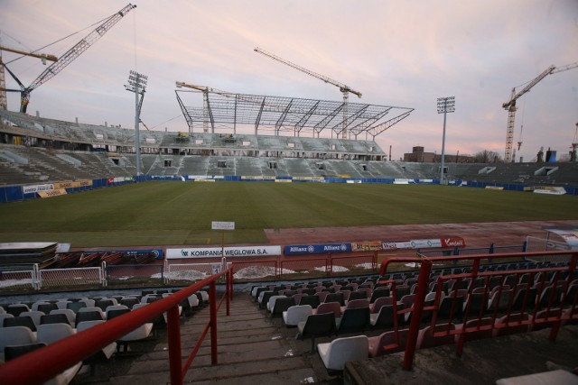 Budowa stadionu Górnika Zabrze