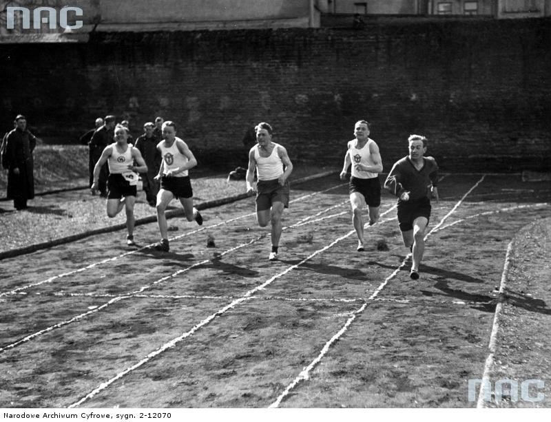 Lublin w czasie okupacji. Święto sportu, maj 1941.