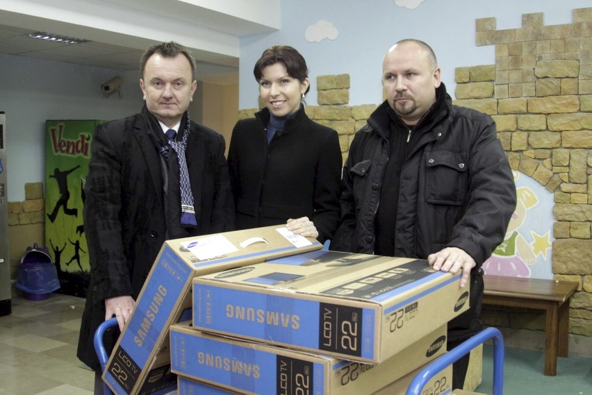 DSK Lublin: Mali pacjenci dostali telewizory (ZDJĘCIA)