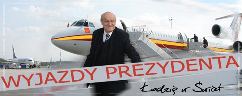 Prezydent Łodzi Jerzy Kropiwnicki. 17 stycznia 2010 roku...