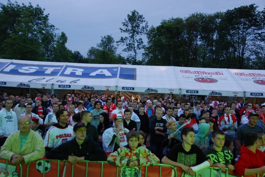 Euro 2012: Polska - Rosja w strefie kibica w Będzinie [ZDJĘCIA]