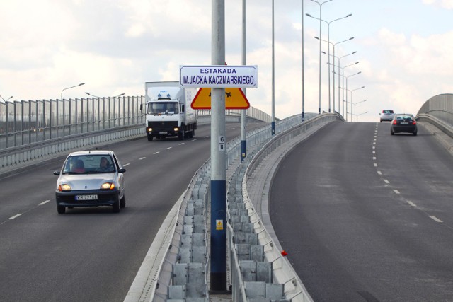 Estakada nad ul. Nowohucką nosi imię Jacka Kaczmarskiego