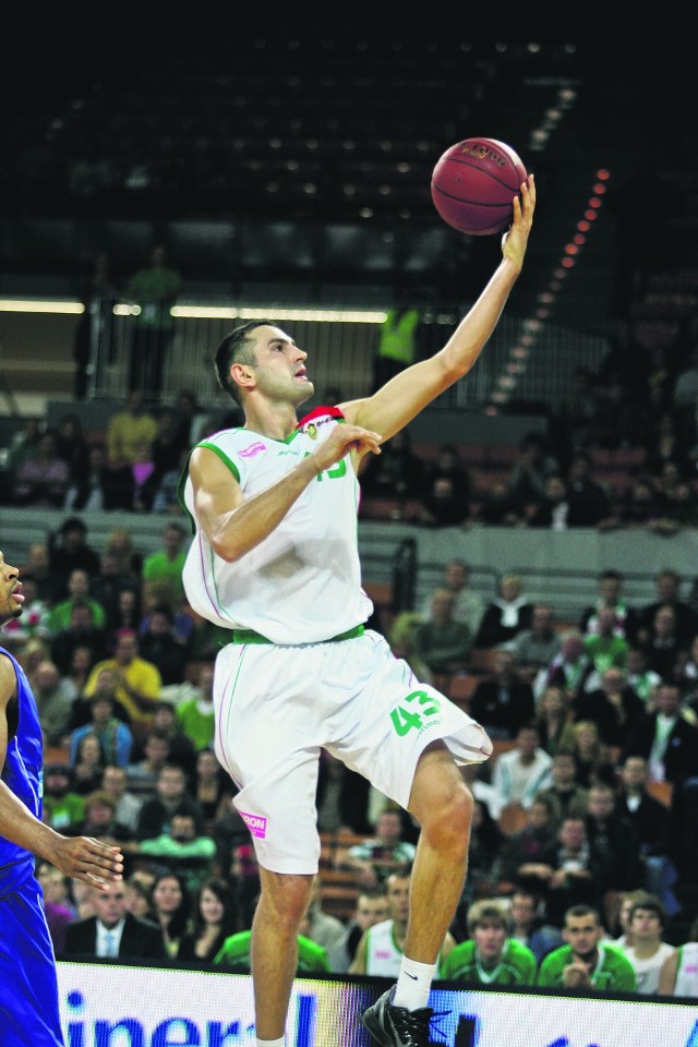Slavisa Bogavac ze Śląska był bohaterem wyjazdowego meczu z PBG Basket Poznań