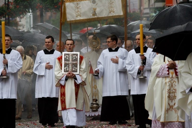 Procesja Bożego Ciała w Legnicy