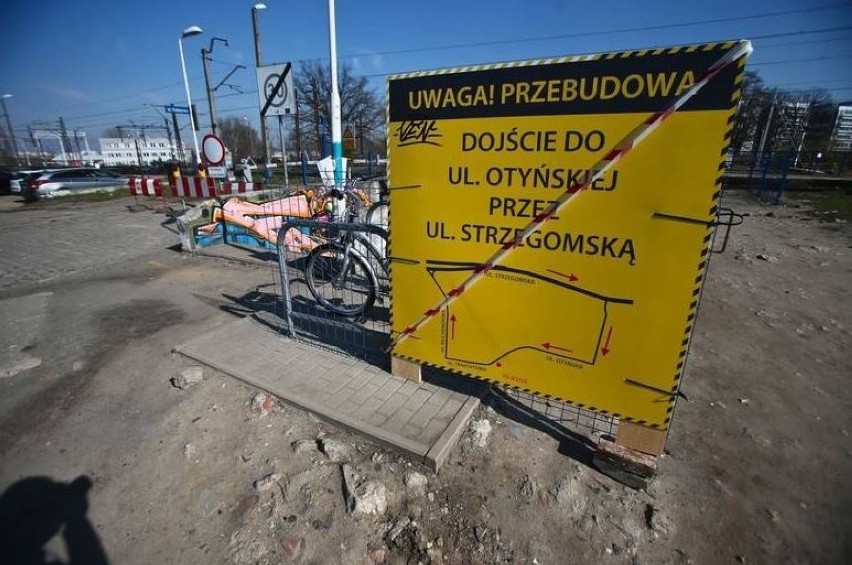 ulica Otyńska, Traktatowa, Wrocław, remont, przejazd...