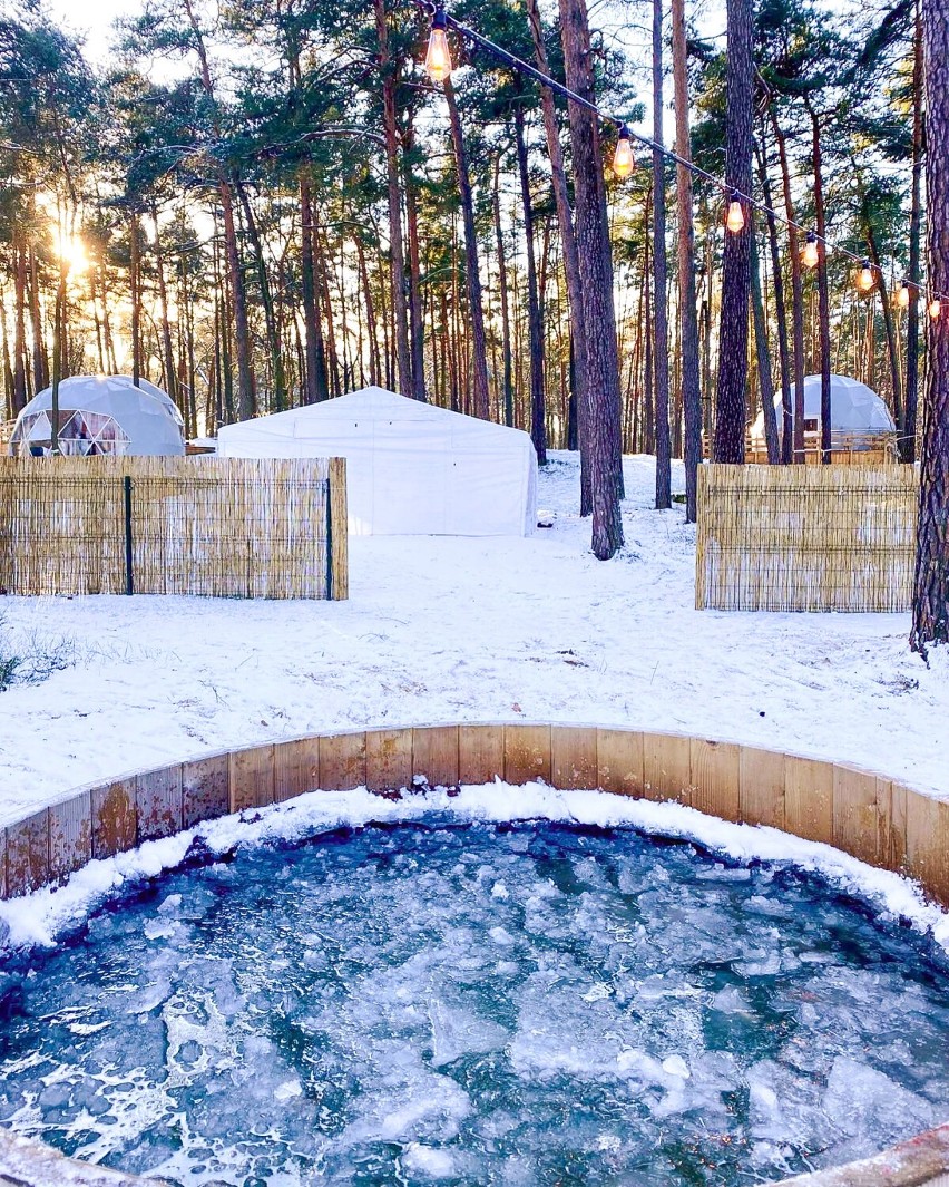 Leśne SPA w Planeta Glamping. Wyjątkowe miejsce na odpoczynek pod Warszawą 