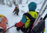 Tatry słowackie. Lawina w Dolinie Mięguszowieckiej. Trzy osoby zostały poszkodowane