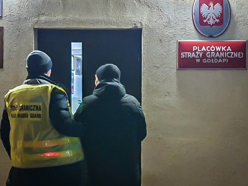 Gołdap: Organizował nielegalną migrację      