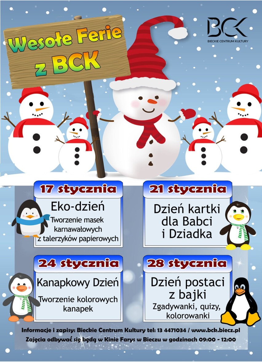 Gorlickie. Od jutra ferie! Ośrodki kultury przygotowały naprawdę ciekawą ofertę. Można się jeszcze zapisywać na zajęcia