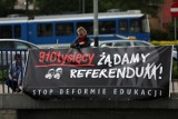 Protest rodziców przeciwko reformie edukacji [ZDJĘCIA]