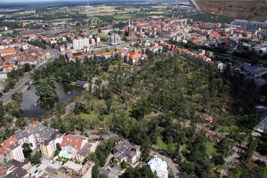 Kolejne polskie miasto, które wygląda wspaniale z lotu ptaka...