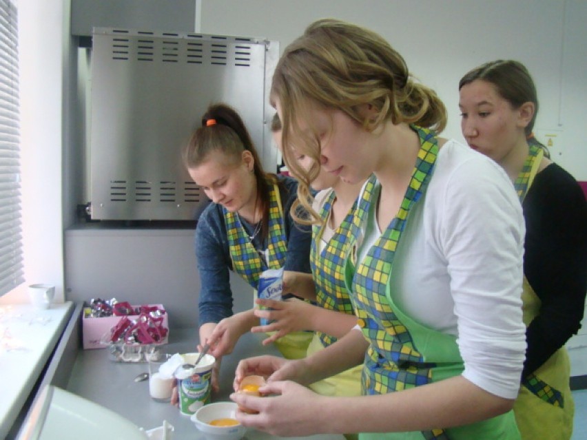Warsztaty kulinarne w ZSUG w Pleszewie