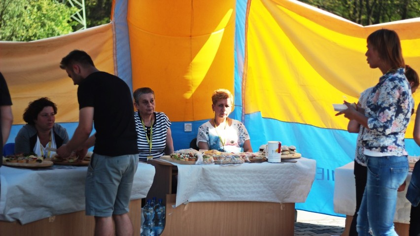 Piknik przy hospicjum św. Kaliksta I w Tychach