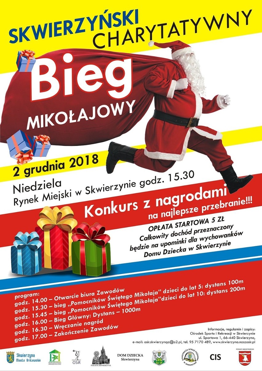 Organizatorzy skwierzyńskiego biegu liczą, że w niedzielę...