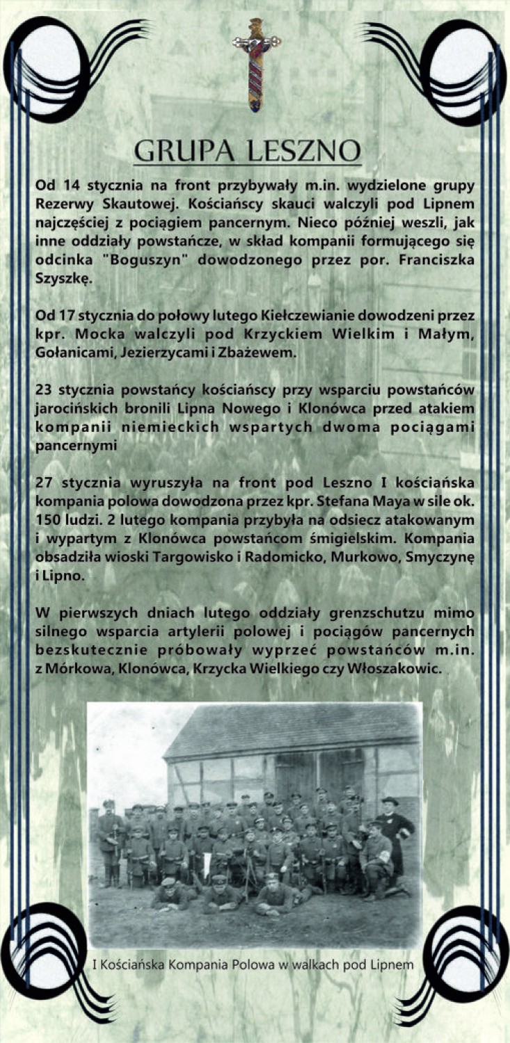Ziemia Kościańska w Powstaniu Wielkopolskim. Obejrzyjcie wirtualną wystawę zdjęć