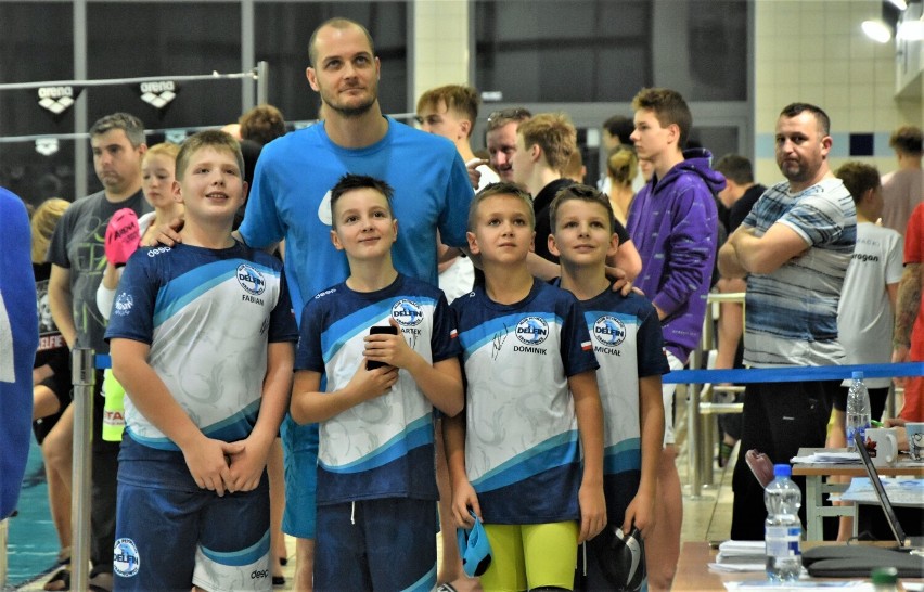 Paweł Korzeniowski jest idolem dla młodych pływaków
