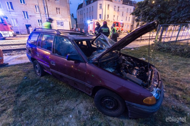 Wypadek w Elblągu