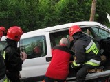 Wypadek - Nowe Gonne: Zderzyły się dwie osobówki [ZDJĘCIA]