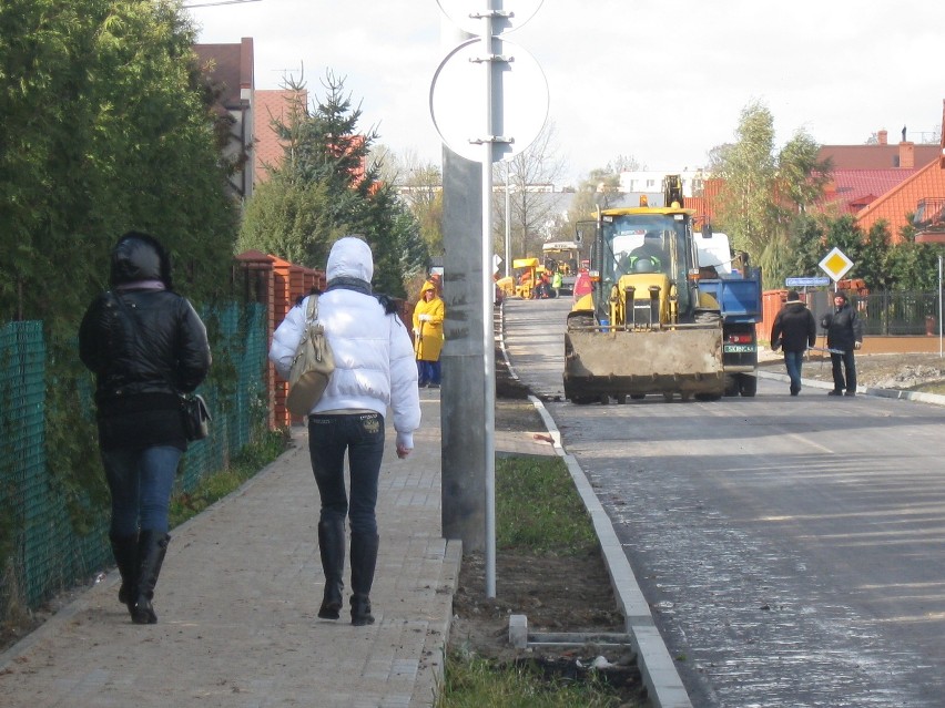 Ulica Świtkowskiego w Kutnie w następnym tygodniu zostanie oddana do użytku (Zdjęcia)
