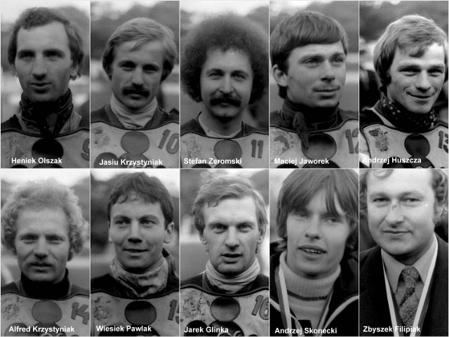 Zawodnicy KS Kalubaz w dniu 11.10.1981 roku.