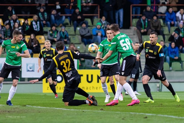 W rundzie jesiennej bełchatowianie przegrali z Sandecją 1:2 (1:0)