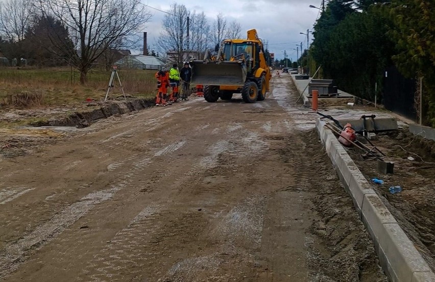 Kończy się modernizacja ulicy Kasztanowej w Starowej Górze w gminie Rzgów