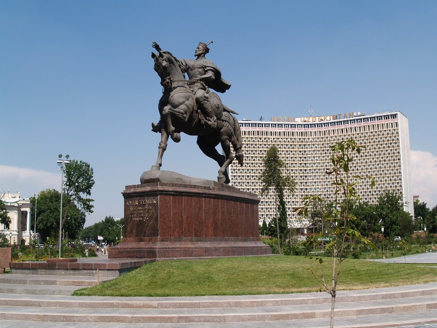 Pomnik Timura w Taszkiencie.