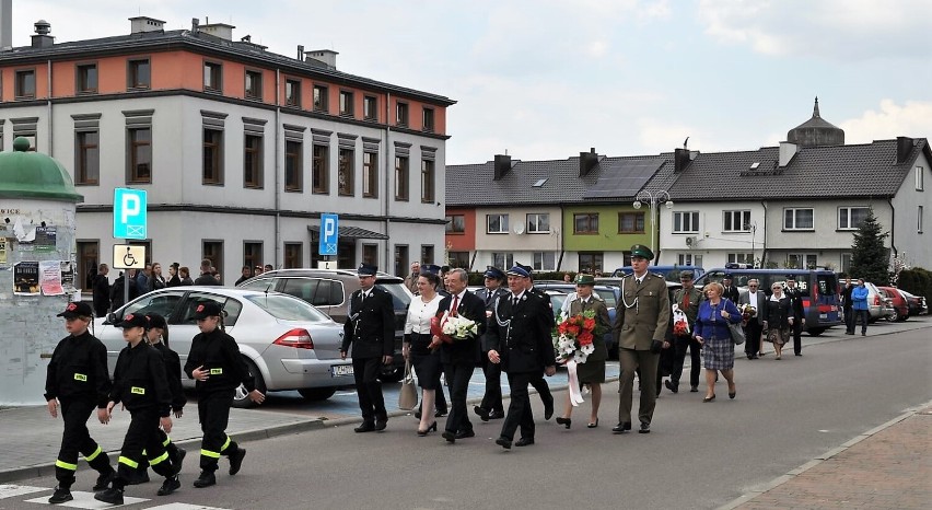 Tak świętowali 3 maja  mieszkańcy i strażacy w Wojsławicach. Zobacz zdjęcia