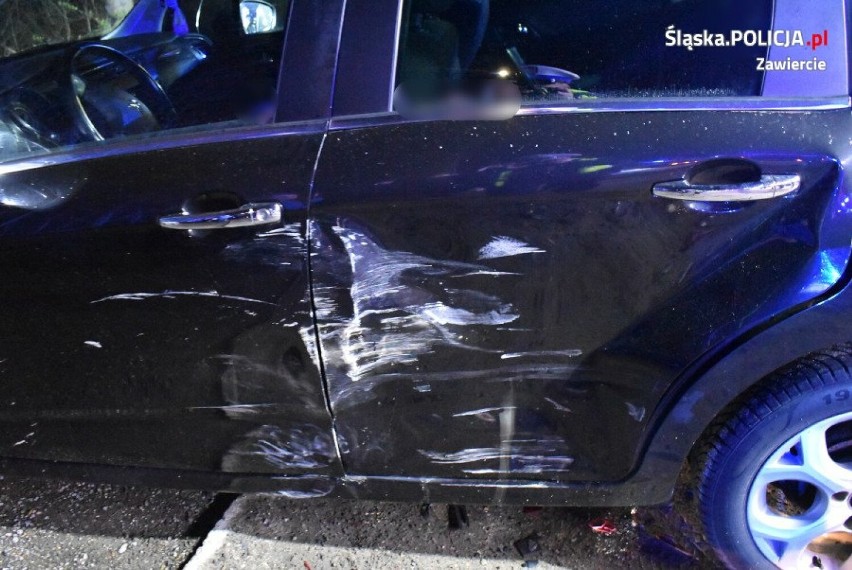 Wypadek w Sławniowie z udziałem sześciu pojazdów. Jeden z kierujących był pijany, usłyszał zarzuty. Są poszkodowani. ZDJĘCIA