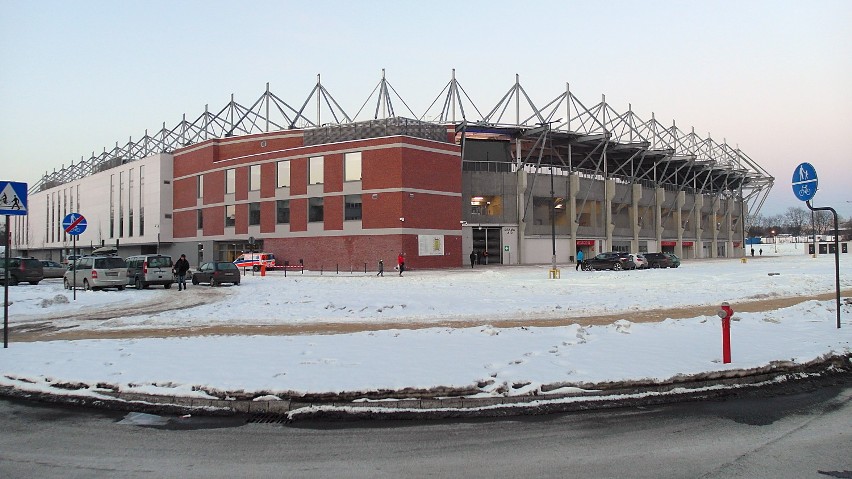 Zwiedzamy stadion Widzewa Łódź