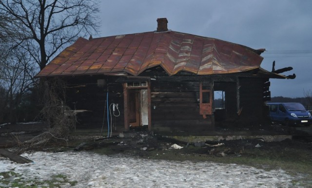 Pożar w Woli Kisielskiej: Zginął 62-latek.