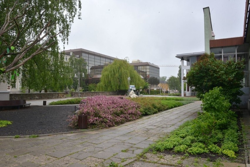 Wielkie zmiany na Leśnej w Kielcach. Będzie nowy skwer z fontanną i nowy budynek 