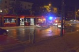 Mężczyzna wpadł pod tramwaj na ul. Kopcińskiego. Został przewieziony do szpitala