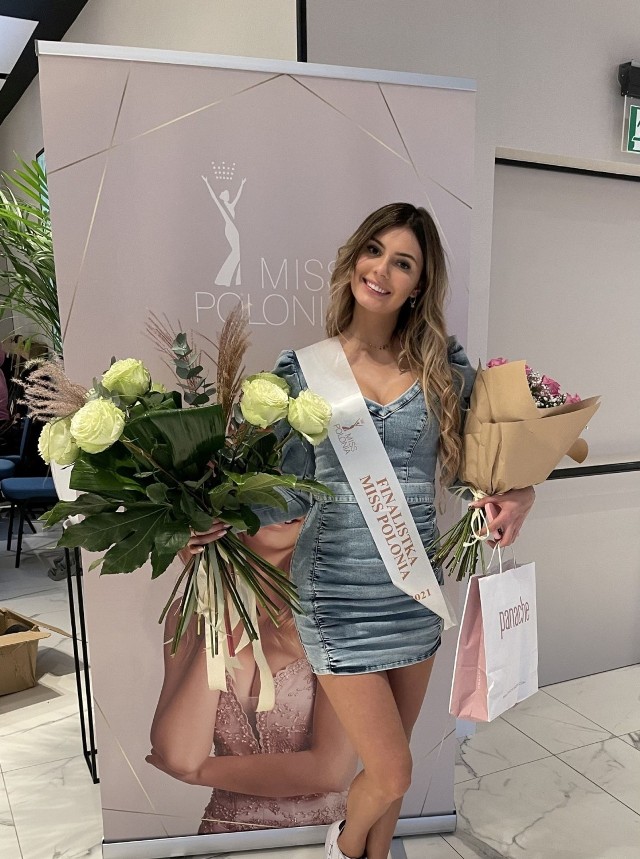 Klaudia Andrzejewska z Włocławka ma 20 lat. Jest jedną z dwudziestu finalistek konkursu Miss Polonia 2021