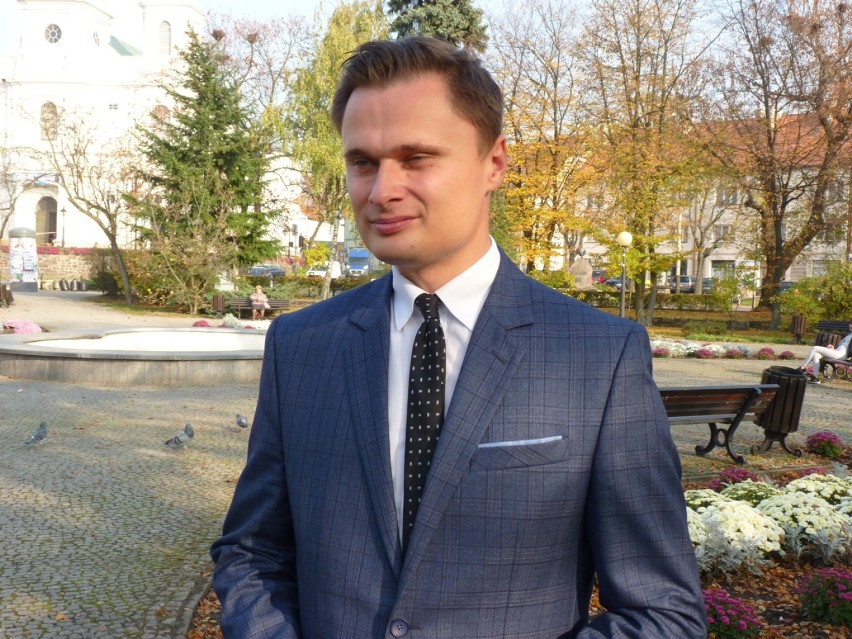Wicewojewoda Krzysztof Ciecióra dziękuje w Radomsku swoim wyborcom za poparcie [ZDJĘCIA, FILM]