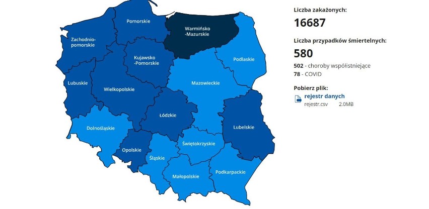 Koronawirus. Kolejny dzień spadku liczby zakażeń w Tarnowie i powiatach: tarnowskim, brzeskim, bocheńskim i dąbrowskim [AKTUALIZACJA 26.11]